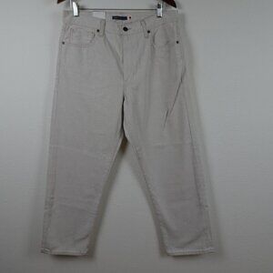 Levi's Made Crafted Column Jeans Women's Size 32x27 Off White READ MEASUREMENTS